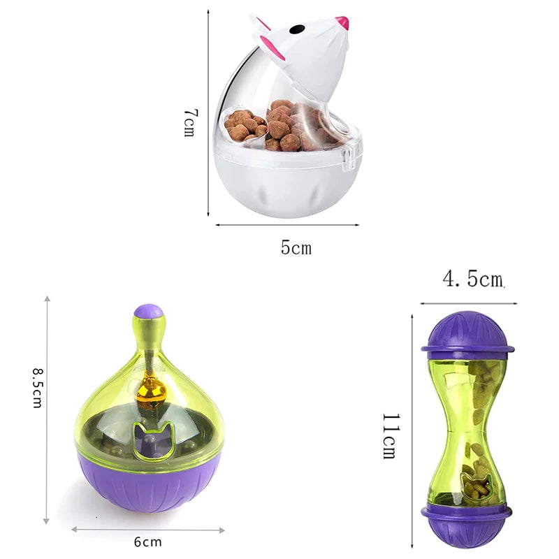 Cat Mice Food Tumbler Cat Food Toy Ball - ProPawPet.com