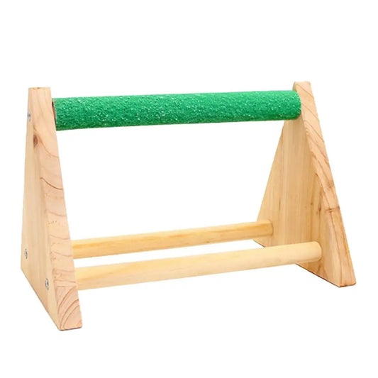 Portable Lightweight Wood Parrots Perch - ProPawPet.com