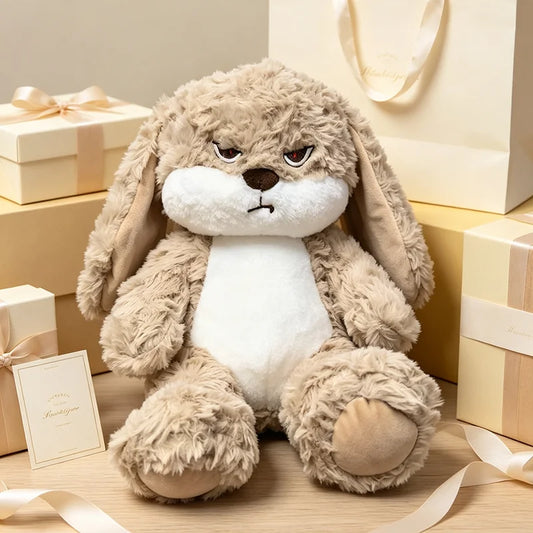 Long Ears Angry Bunny Soft Stuffed Plush - ProPawPet.com