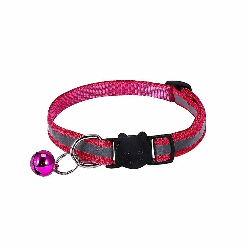 Soft Cat Collar Colors Reflective Breakaway Neck Ring – 16 Colors