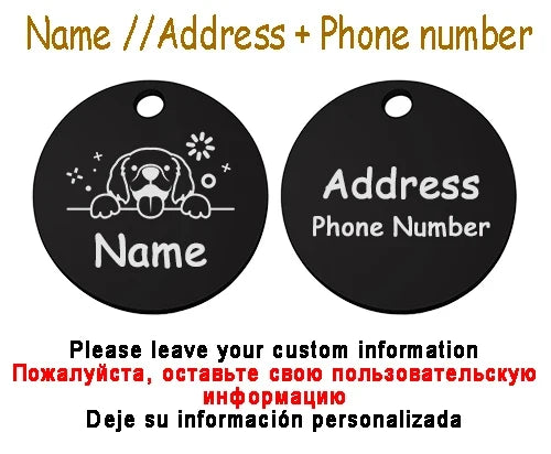 Personalized Pet Cat Dog Name Collar - ProPawPet.com