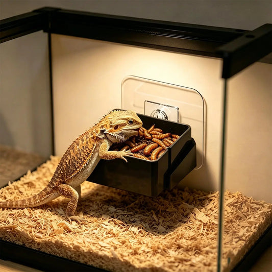 Reptile feeding Wall-Mounted Water Bowl - ProPawPet.com