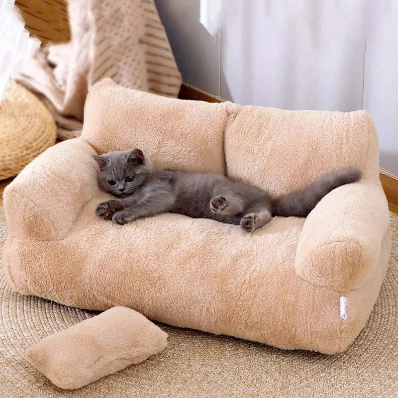 Luxury Cat Bed Sofa Winter Warm Cat Nest Pet - ProPawPet.com