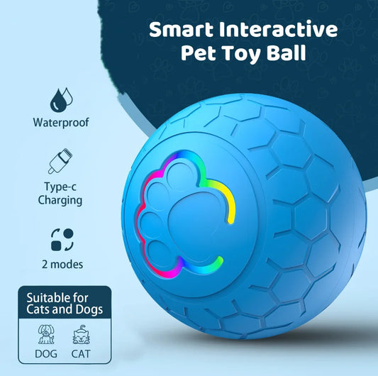Smart Pet Ball Rechargeable LED Automatic - ProPawPet.com