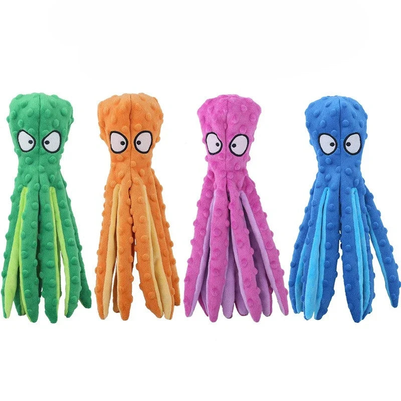 Pet Plush Toy Octopus Dog Interactive Toy - ProPawPet.com