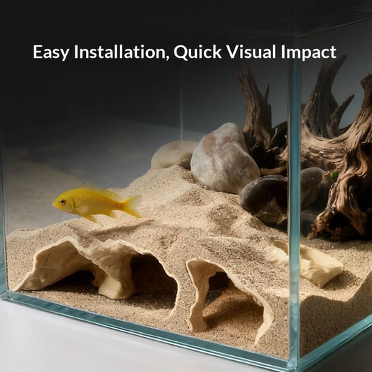 Rockery Sandstone Aquarium Cave Shelter - ProPawPet.com