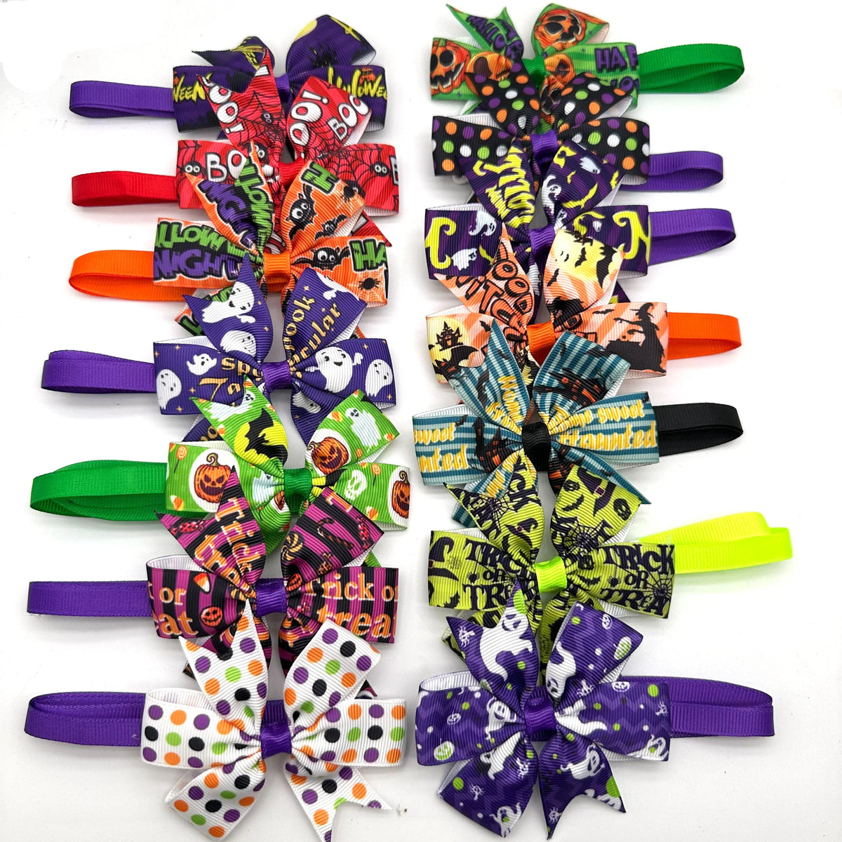30/50pcs Dog Bow Tie Halloween Style Pet - ProPawPet.com