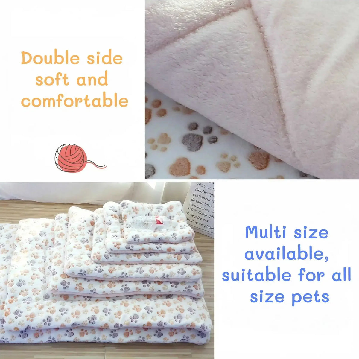 Portable Dog Sleeping Bed Mats Pet Blanket - ProPawPet.com
