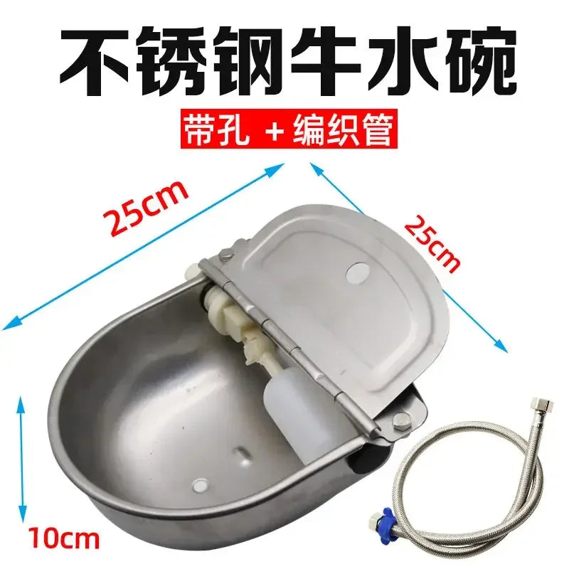 Stainless Steel Automatic Water Dispenser – Horse Supplies