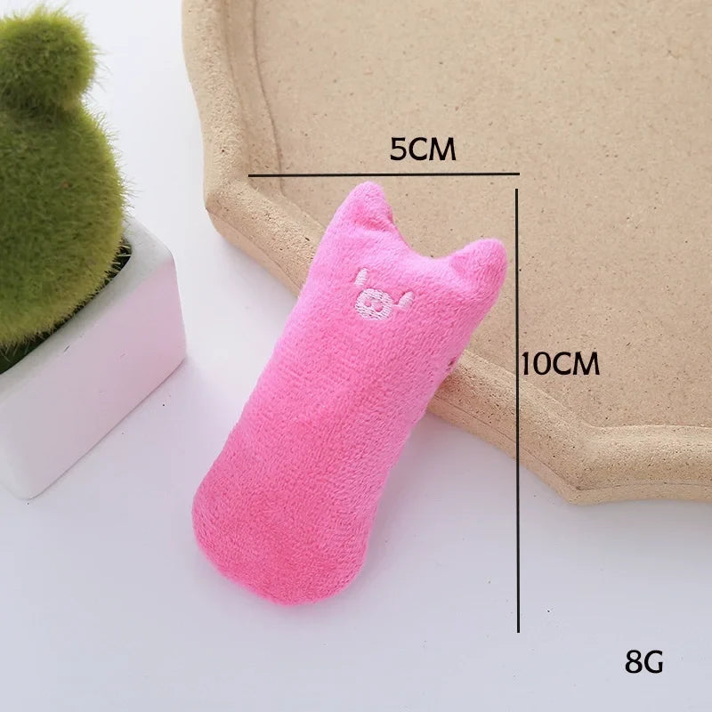 Catnip Plush Thumb Toy for Cats Scratch Resistant Chewable – Cat Toys & Play
