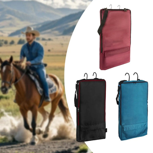 Bridle Pouch ,with 3 Prong Tack Rack
