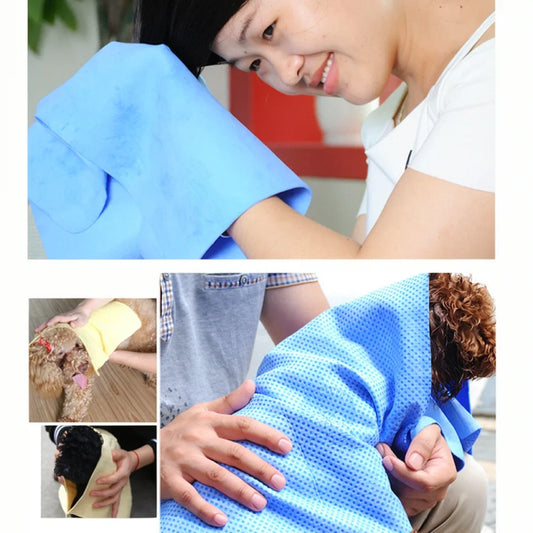 Portable PVA Pet Bathing Towel Highly - ProPawPet.com