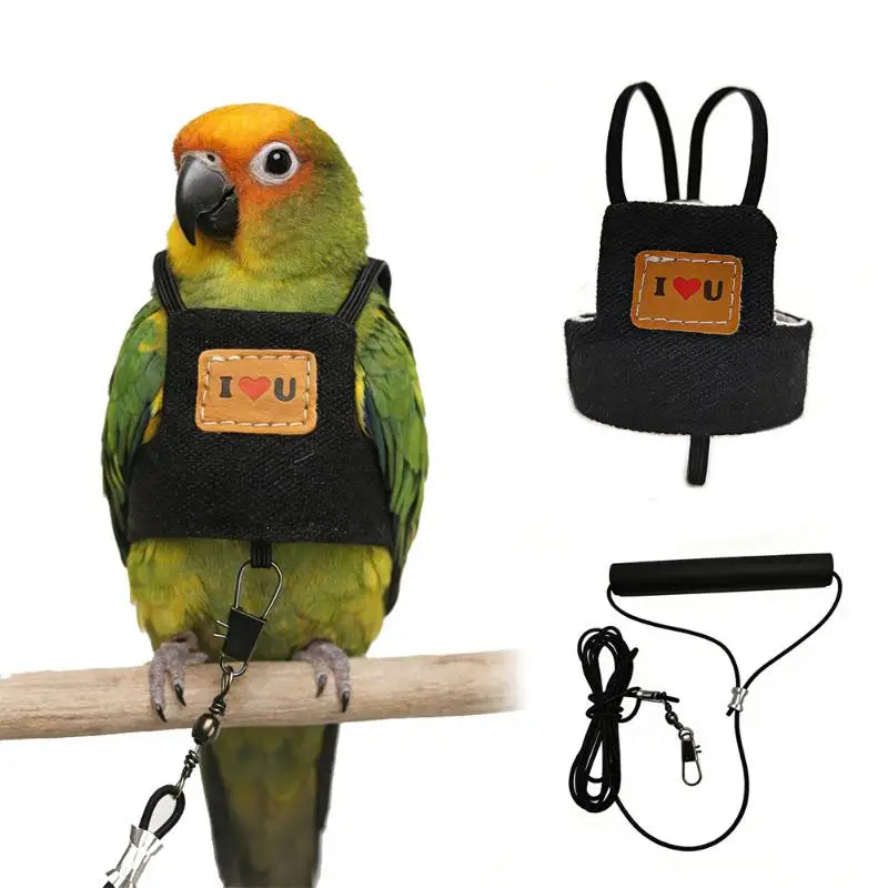 Bird Harness Adjustable Parrot Vest Flight - ProPawPet.com