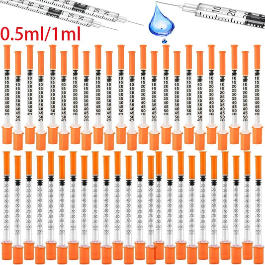 0.5 1ml Disposable Veterinary Syringes