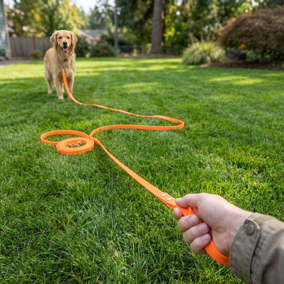 Studded Rivet PVC Dog Leash Waterproof - ProPawPet.com