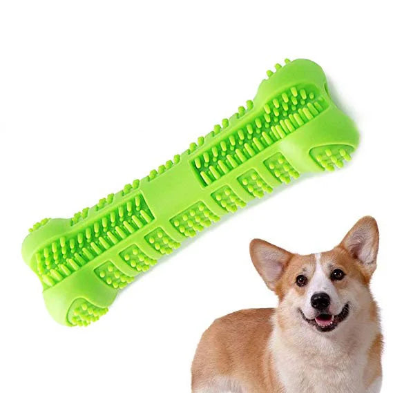 Soft Rubber Dog Toothbrushes Puppy Toys Brush – Dog Supplies