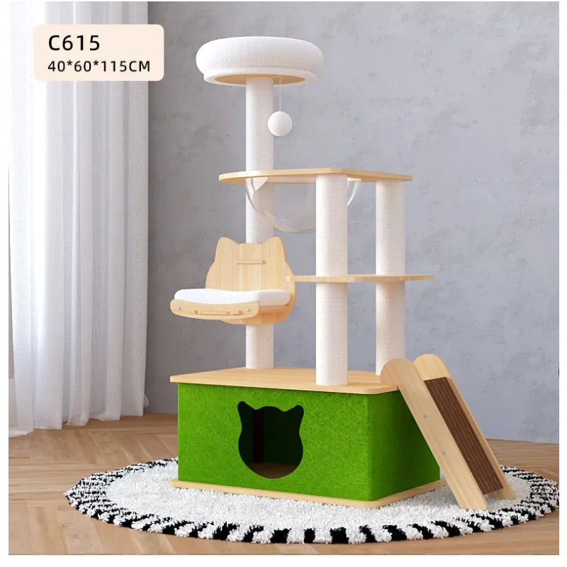 Indoor cat villa cat scratching board cat - ProPawPet.com