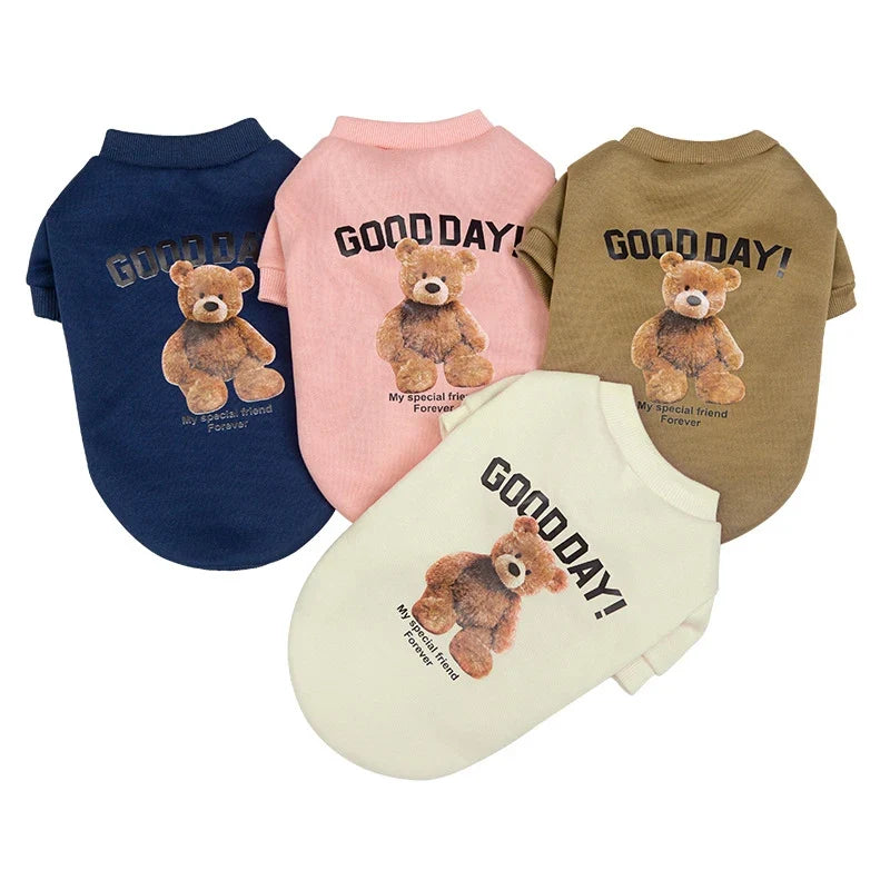 Dogs Winter Cute Costume Pet Clothes Cartoon - ProPawPet.com