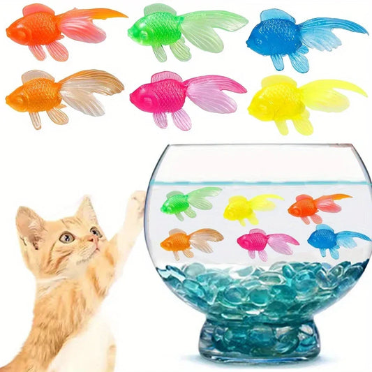 5-20pcs Lifelike Floating Goldfish - ProPawPet.com
