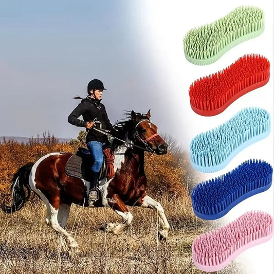 1Pcs Colorful Horse Grooming Brush Hard - ProPawPet.com