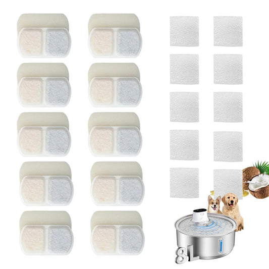 4/10/20Pcs 8L Pet Fountain Carbon - ProPawPet.com
