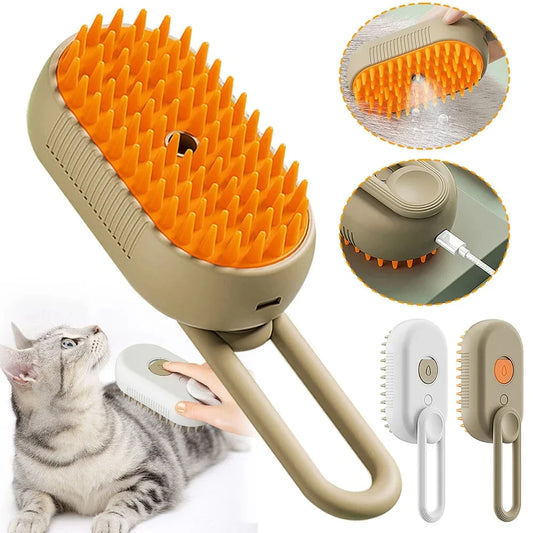 Cat Brush Hair Remover Cat Steam Brush - ProPawPet.com