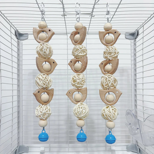 Small and medium-sized parrot swing bird - ProPawPet.com