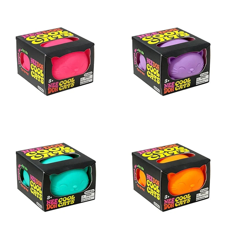 Needoh Cool Cats Funky Pup Squeeze Toy Soft - ProPawPet.com