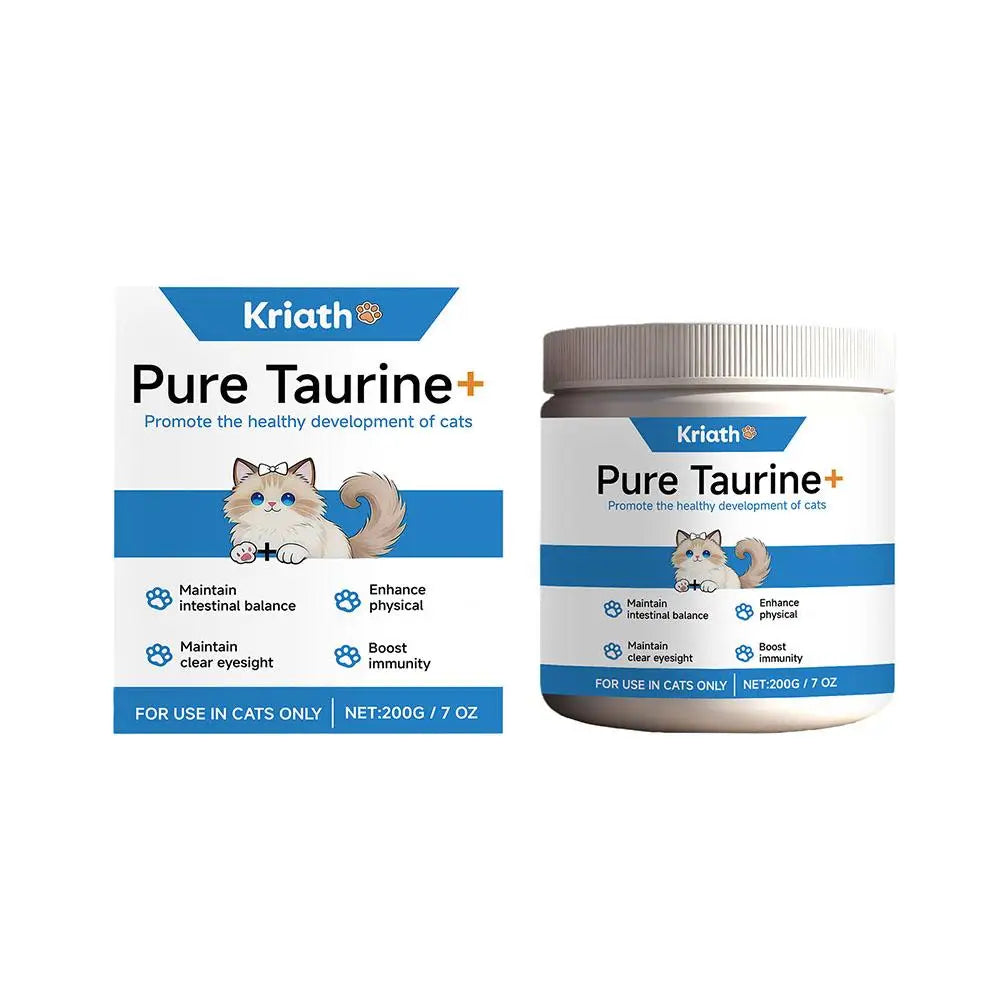 200g Cat Body Health Care Powder 99.9% Pure Taurine Ve Zinc – Cat Supplies