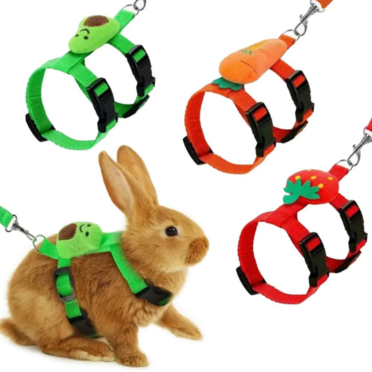 Rabbit Cat Harness and Leash Set Adjustable - ProPawPet.com