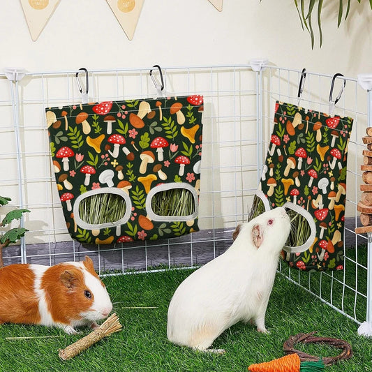Rabbit Hay Feeder Bag Guinea Pig Hanging Hay - ProPawPet.com