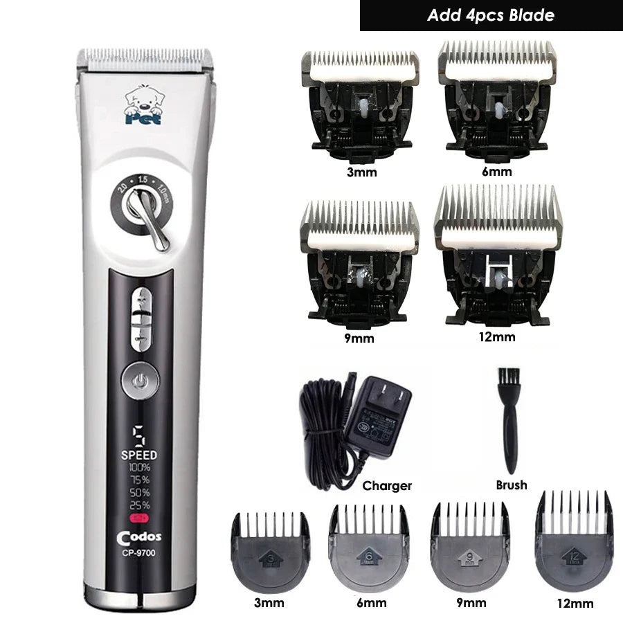Codos CP9700 Pet Dog Clippers Professional - ProPawPet.com