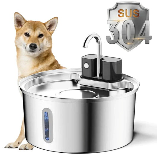 3.2L Wireless Stainless Steel Cat Water - ProPawPet.com