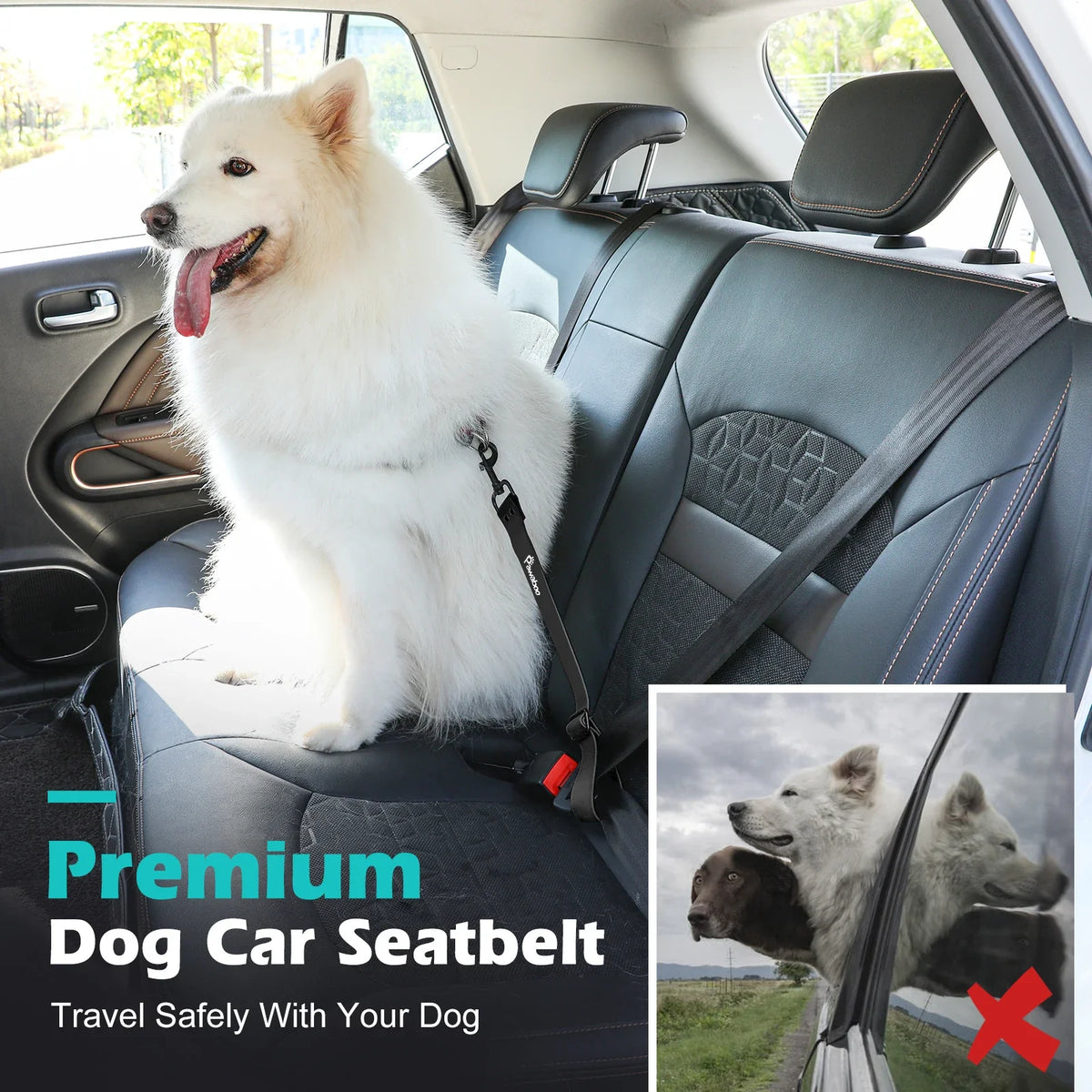 Pawaboo Dog Car Seatbelt Universal Pet - ProPawPet.com