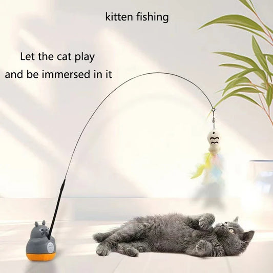 New cute cat toy cat funny cat stick steel - ProPawPet.com
