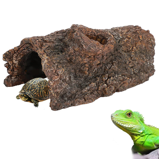 Reptile Hide Cave Simulation Resin Tree Bark - ProPawPet.com