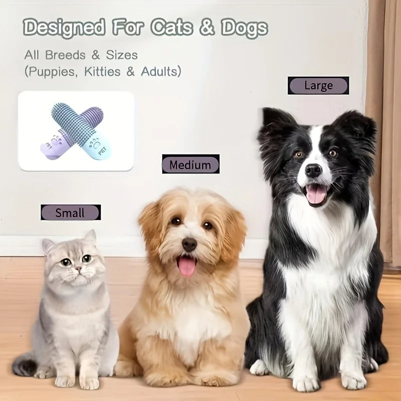 360 Degree Silicone Finger Toothbrush for - ProPawPet.com