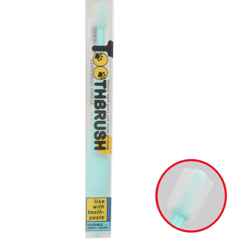 Dog Toothbrush Teeth Cleaning 360 Degrees Brush – Dog Supplies