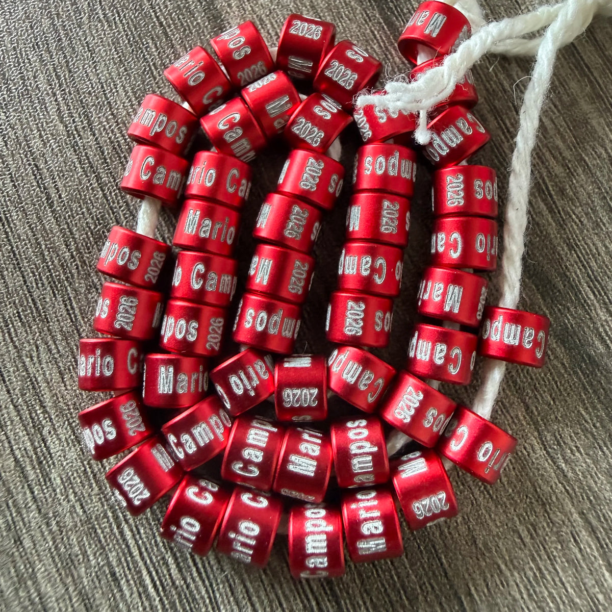 25PCS Closed Bird Leg Bands - Aluminum - - ProPawPet.com