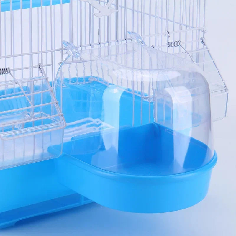 Hanging Bird Bath Cube Parrots Bathtub Bath - ProPawPet.com