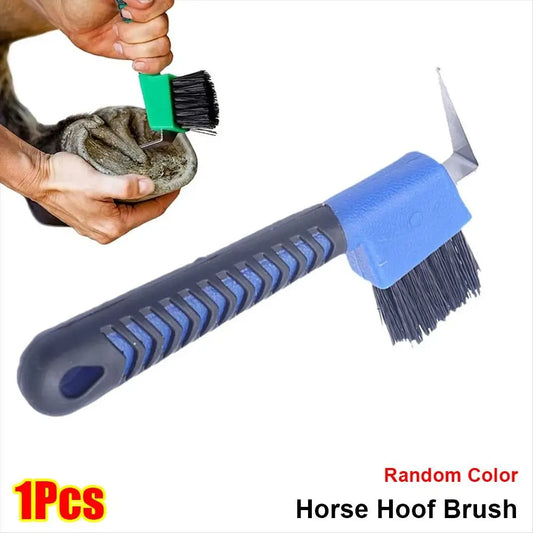 1Pcs Nylon Bristle Horse Hoof Brush Metal - ProPawPet.com