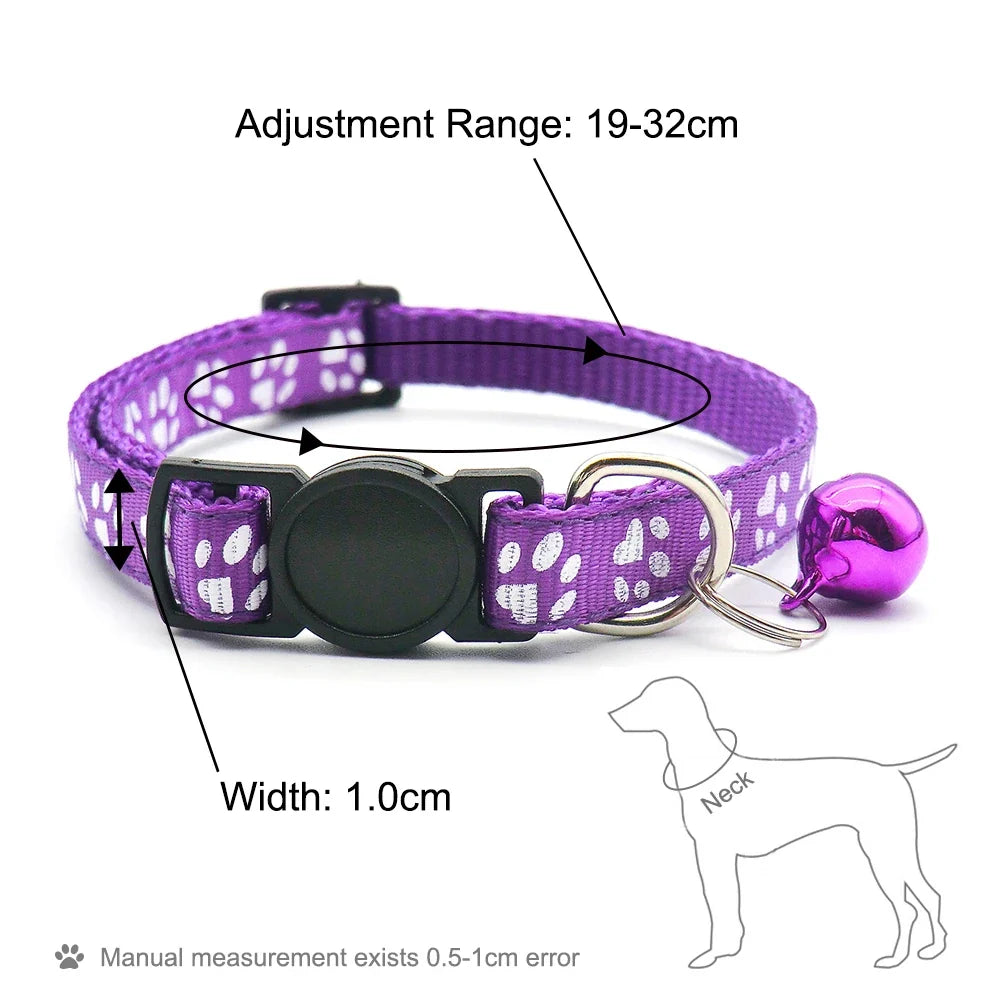 12Pcs Cute Bell Pet Collar Teddy Bomei Dog - ProPawPet.com