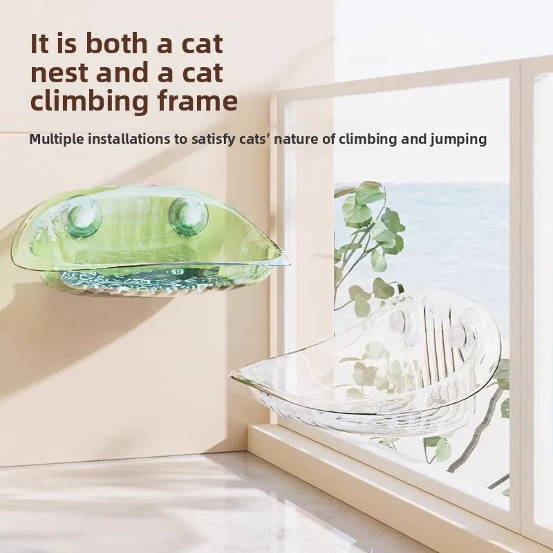 Plastic Suction Cup Floating Cat Window - ProPawPet.com