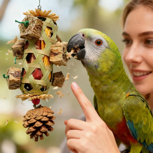 Parrot Hanging Bite Resistant Pet Bird Chew - ProPawPet.com