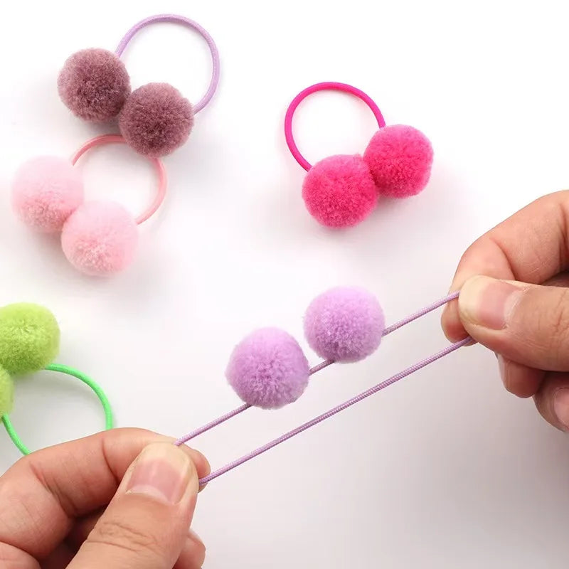 5/10pcs New Dog Double Plush Elastic Solid - ProPawPet.com