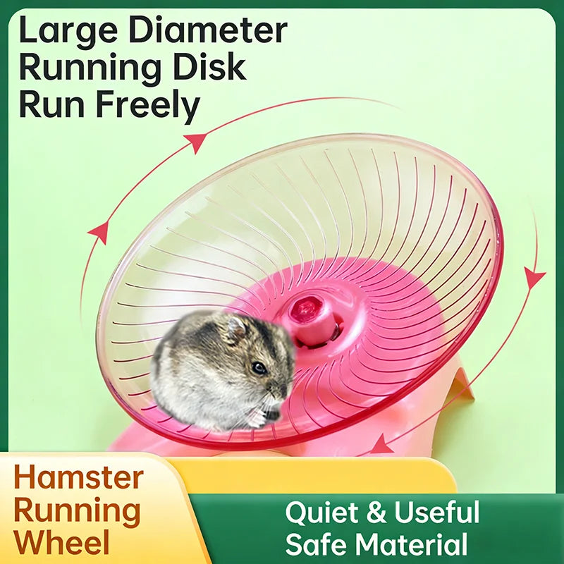 Silent Hamster Flying Saucer Running Disc - ProPawPet.com