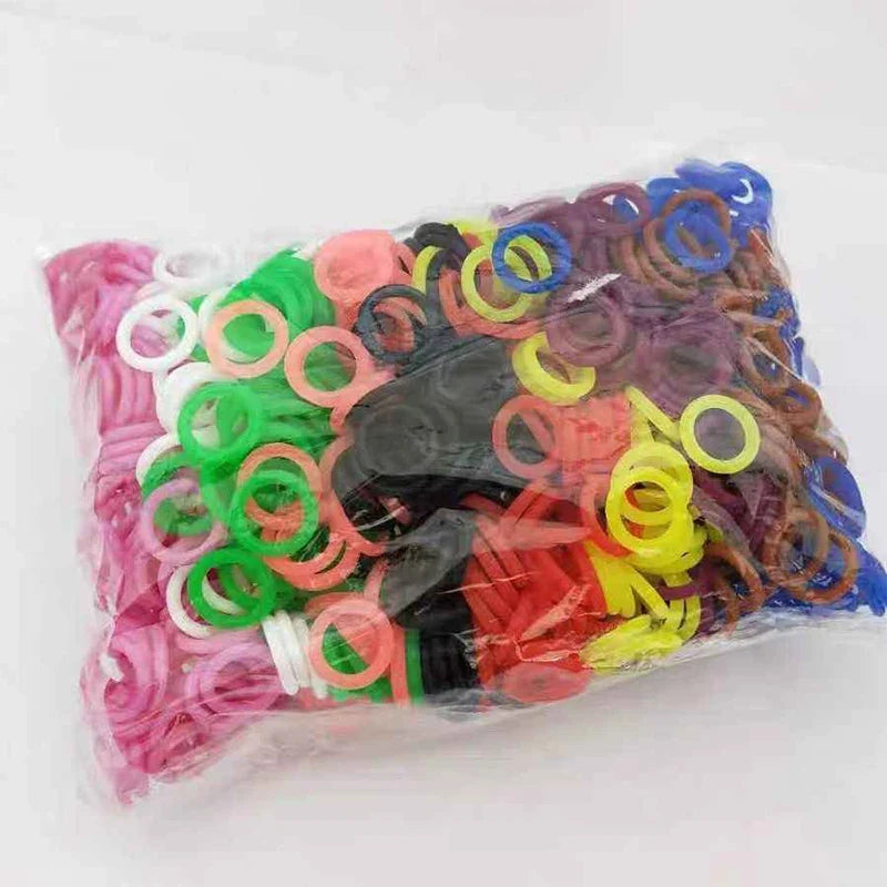 100Pcs Pigeon Bird Foot Rubber Ring Elastic - ProPawPet.com