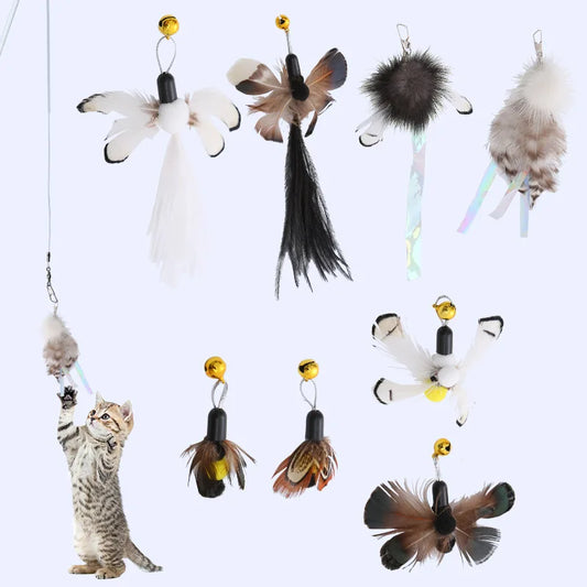 Retractable Sphynx Cat Teaser Stick - ProPawPet.com