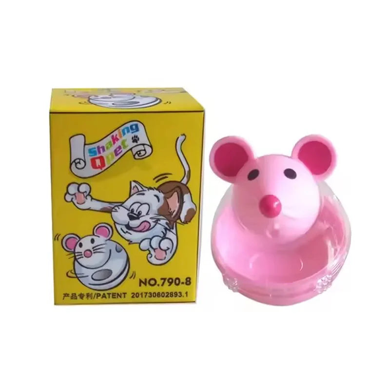 Interactive Mouse Shaped Food Disp Plaything – 2 Colors