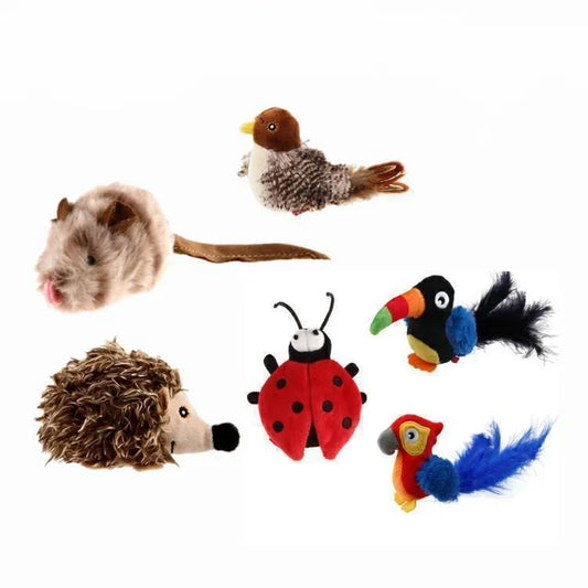 Toy bird melody mouse teaser cat stick cat - ProPawPet.com